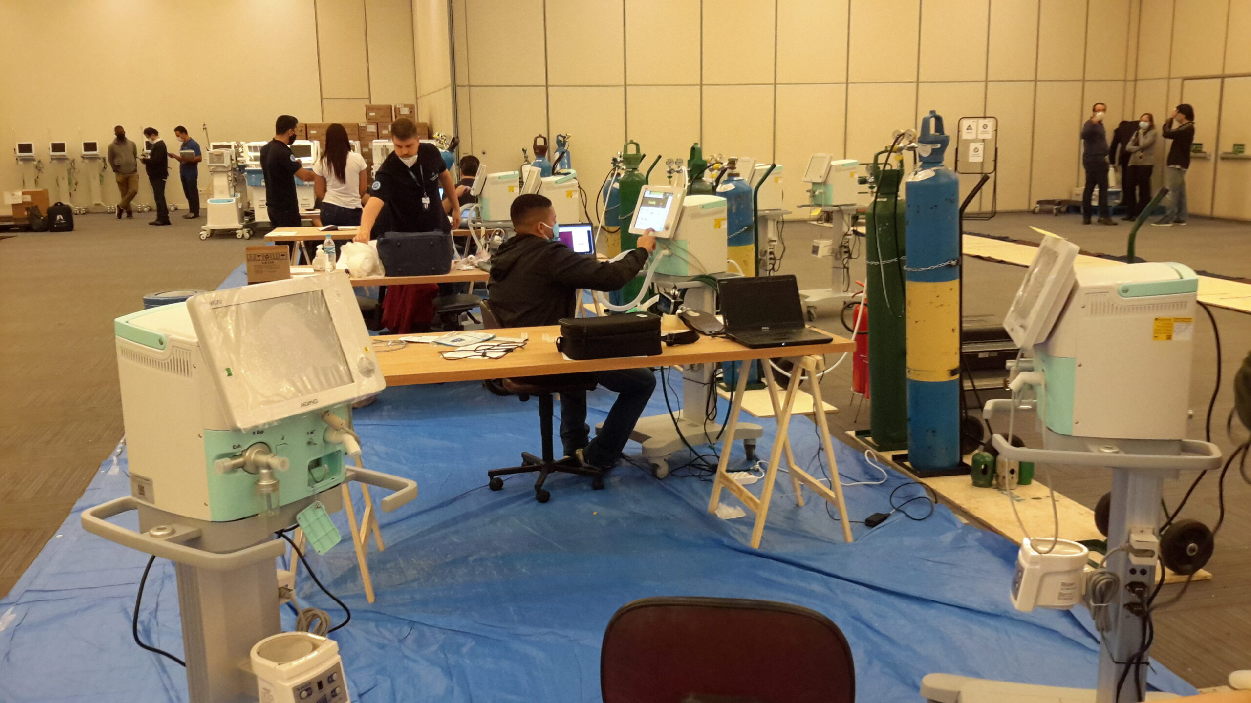 No momento, você está visualizando Rebouças torna-se ponto de distribuição de respiradores