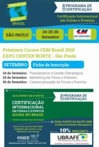 Leia mais sobre o artigo Inscrições abertas para os novos cursos CEM de Setembro de 2018