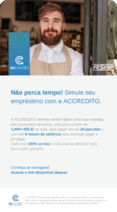 Leia mais sobre o artigo Parceria ACCREDITO | CRÉDITO SEM BUROCRACIA – SINDIPROM
