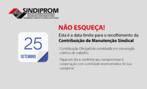 Leia mais sobre o artigo Não esqueça, Contribuição de Manutenção Sindical