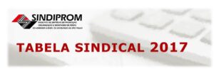 Leia mais sobre o artigo Tabela Sindical 2017