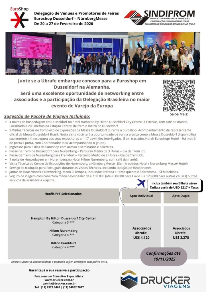 Participe da Delegação Brasileira rumo a maior feira mundial de varejo!